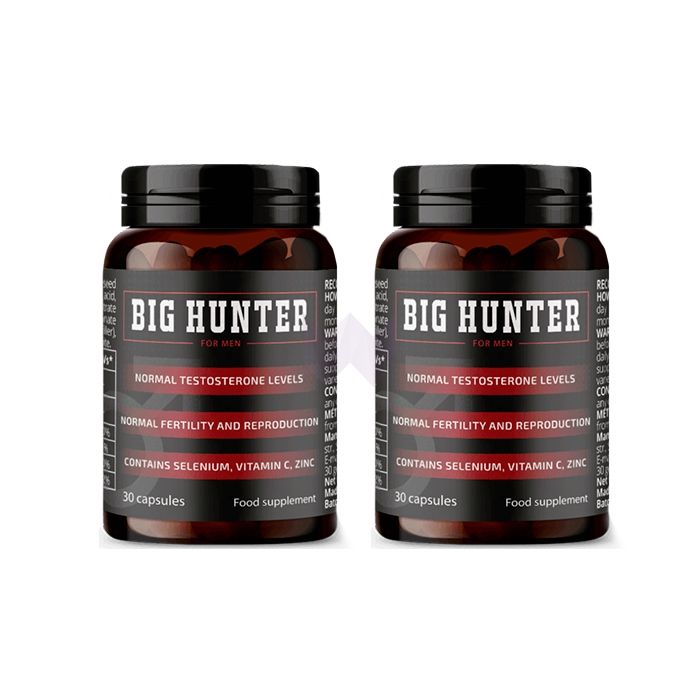 ❚ Big Hunter - capsules pour la prostatite