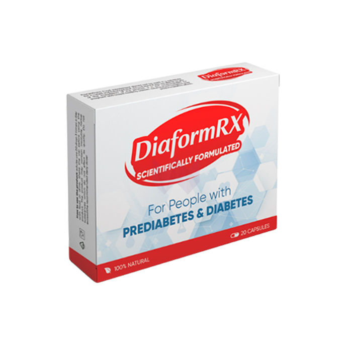 ❚ DiaformRX caps - means for normalizing sugar levels