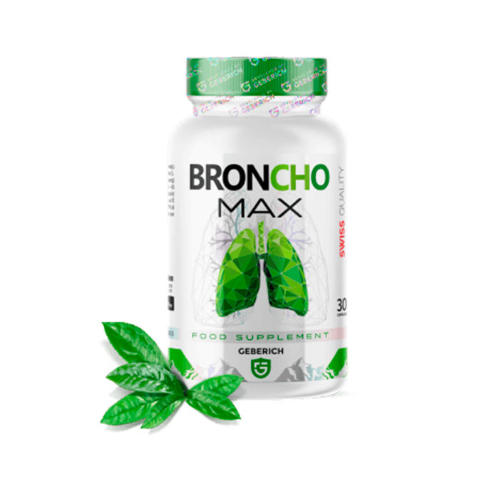 ❚ BronchoMax - capsules that help thin thick bronchial secretions